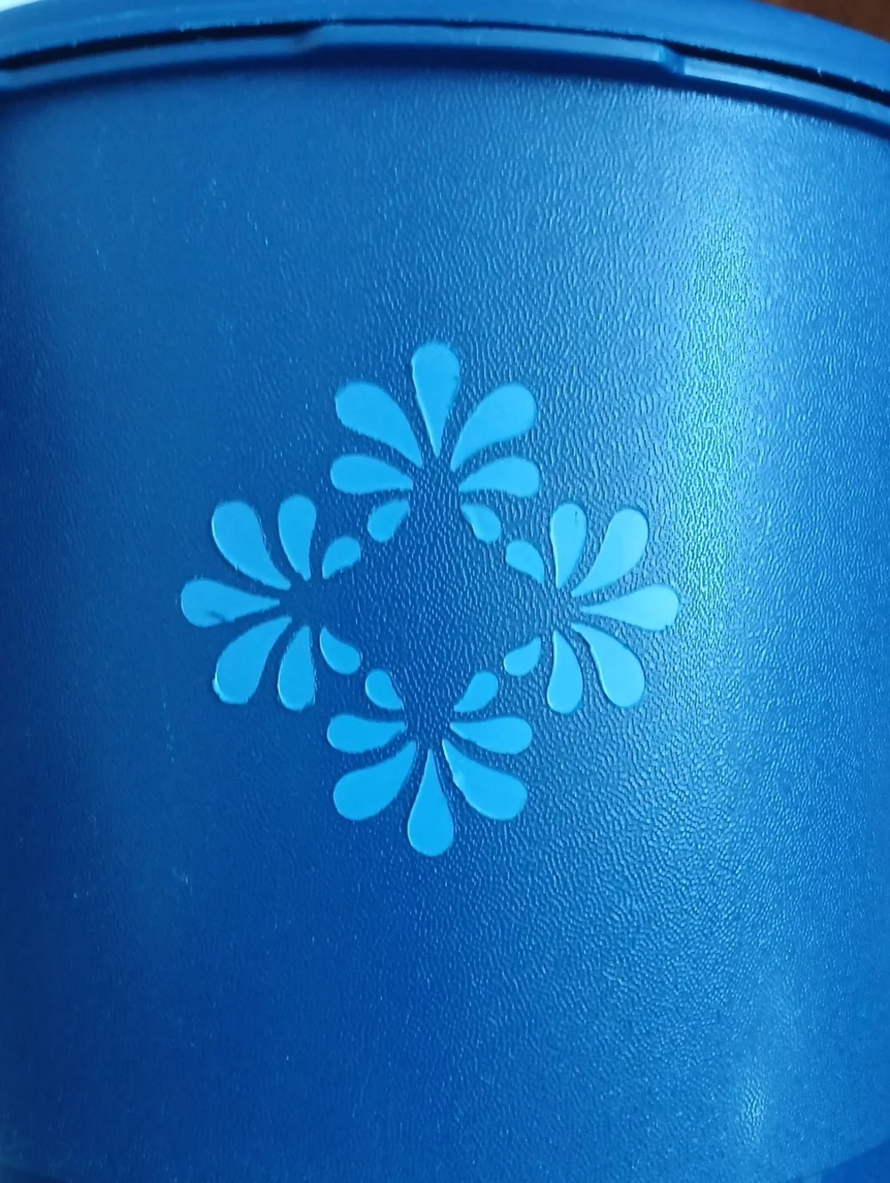 Tupperware Servalier Blueberry Cannister 1626 Storage Vintage Kitchen Pantry